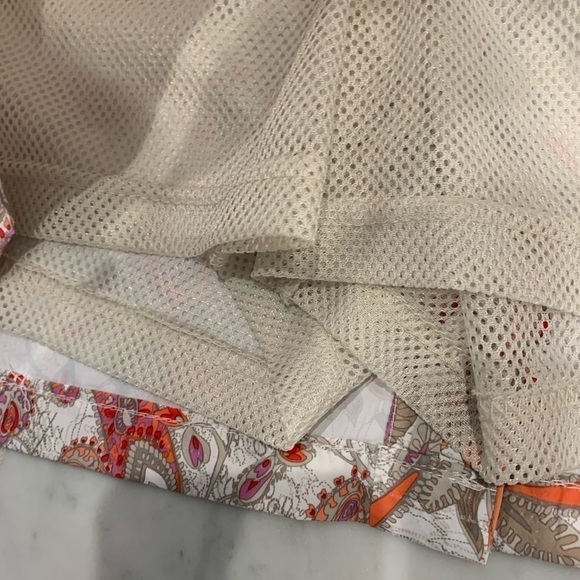 𝅺DAILY SPORTS Golf or tennis paisley skort skirt EUC size 2 - Picture 3 of 14